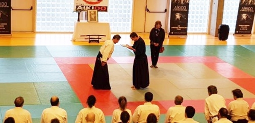 Salutation au Dojo